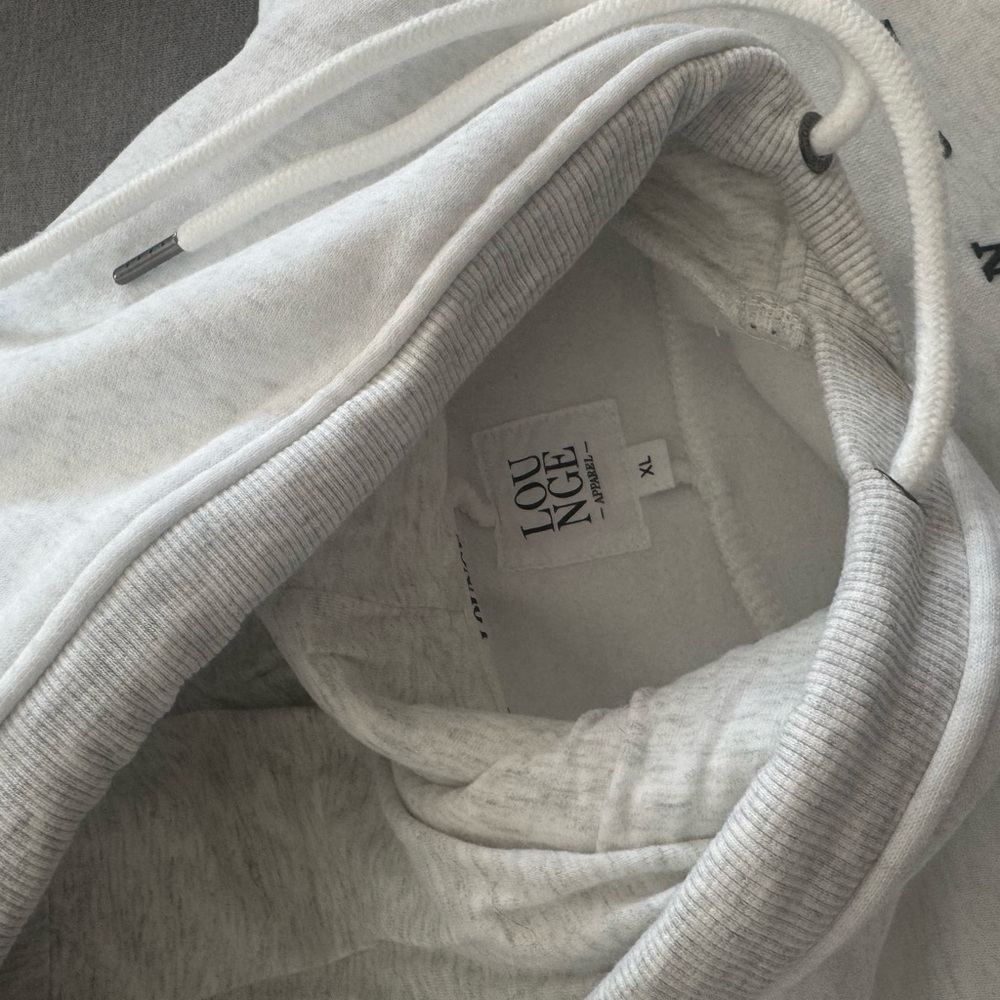 Lounge Women's Light Gray Hoodie & Sweatpants Set - Picture 4 of 7